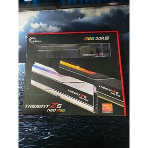 G.Skill Trident Z5 Neo RGB 32GB RAM 2x16 6000MT/s DDR5 CL30 Desktop Memory